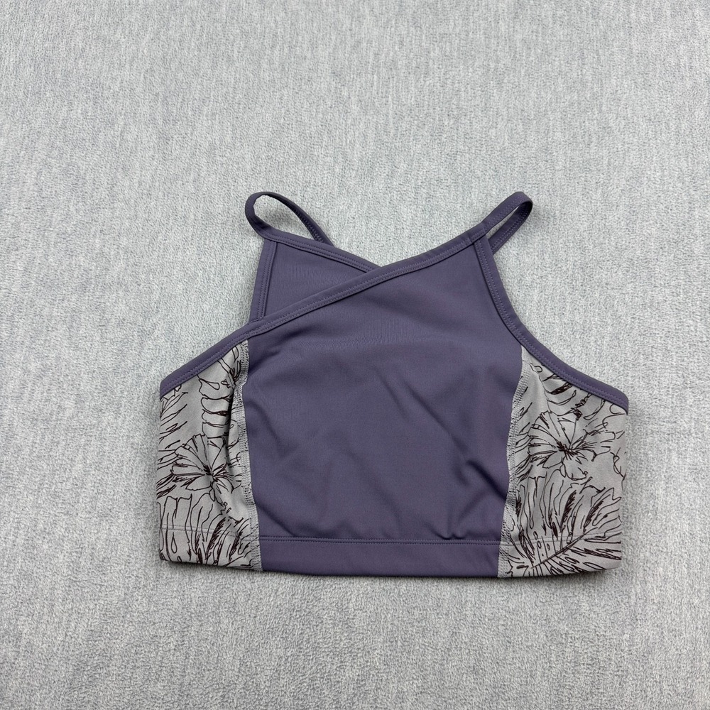 Free‎ People Tank Top Small Purple Movement Fired Up Sports Bra Yoga Workout Gym